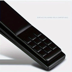 10-piece Black Nail Clipper Set With Travel Case, Professional Cuticle Nippers And Nail Clippers, Complete Grooming Kit For Home And Travel