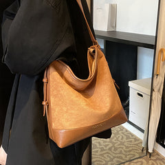 Casual Retro Suede Large Capacity Bag Women's All-match