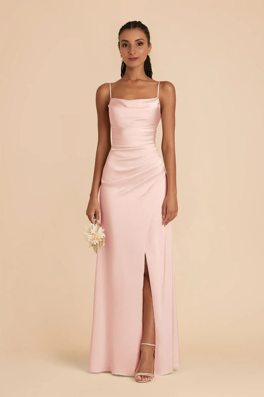 Mermaid Spaghetti Strap Floor-Length Wedding Dress - Yihuiw by Yihuiw