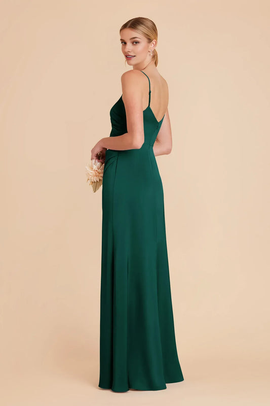 Mermaid V-Neck Floor-Length Wedding Dress - Yihuiw by Yihuiw