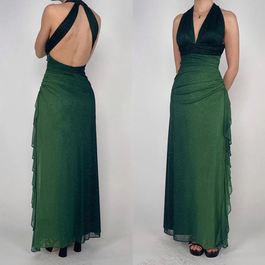 Chiffon Bodycon Slim Formal Prom Dress Evening Dress Birthday Party Dress Graduation Prom Dress simple gentle atmospheric and unique desi Bring summer colors to enhance whiteness by YiHuiw