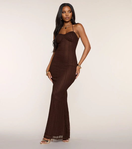 Mermaid Sweetheart Mesh Floor-Length Wedding Dress - Yihuiw by Yihuiw