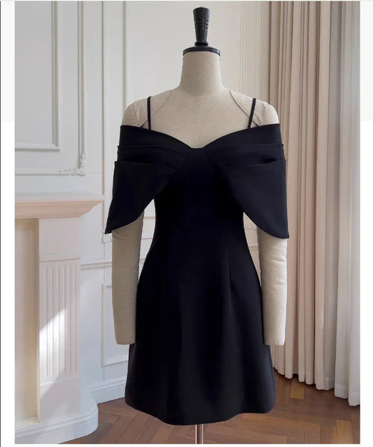 Cute A Line Spaghetti Straps Satin Formal 8th Grade Homecoming Dresses Middle School Short Cocktail Gowns Graduation Dress Hoco Outfits simple gentle atmospheric and unique desi Bring summer colors to enhance whiteness by YiHuiw