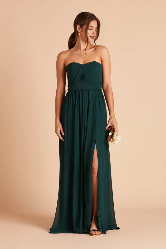 Sweetheart Floor-Length Wedding Dress - Yihuiw by Yihuiw