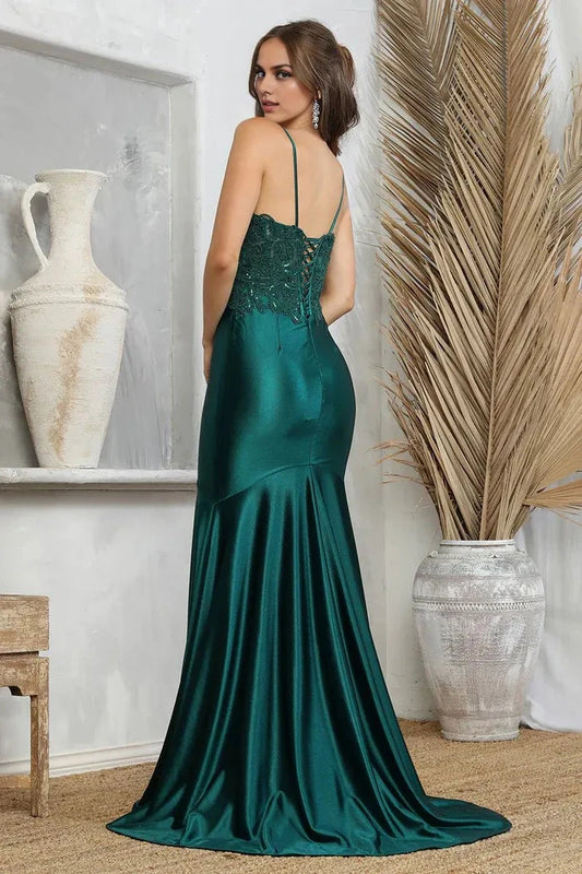 Glamorous Mermaid Sweetheart Sleeveless Lace Up Back Floor Length Female Prom Dress by YiHuiw