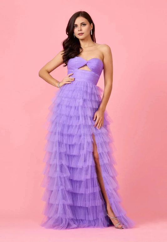 Romantic Ballgown Sweetheart Sleeveless Lace Up Back Floor Length Prom Dress by YiHuiw