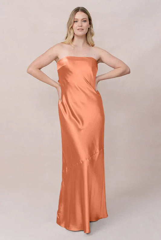 Mermaid Sleeveless Cutout Floor-Length Wedding Dress - Yihuiw by Yihuiw