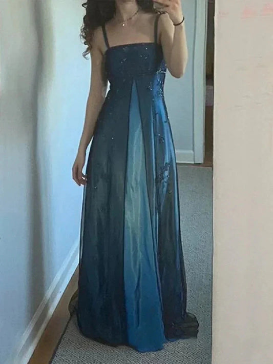 Strapless Beaded Wedding Dress Long A-line Formal Dresses Birthday simple gentle atmospheric and unique desi Bring summer colors to enhance whiteness by YiHuiw