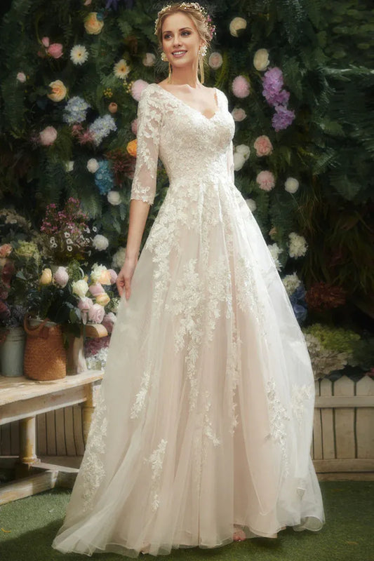 Tulle Wedding Dress - Yihuiw by Yihuiw