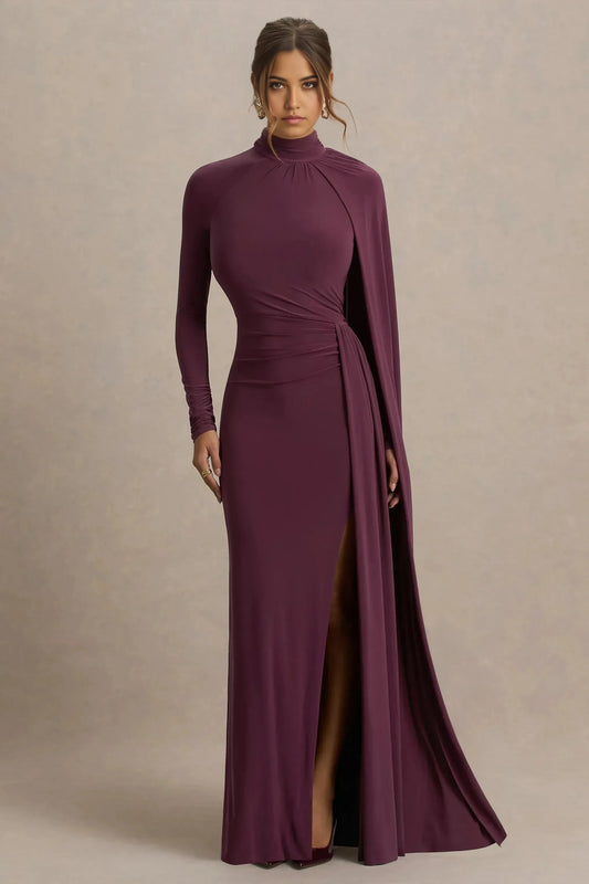 Trendy Mermaid Halter Neck Sleeveless Open Back Floor Length Prom Dress by YiHuiw