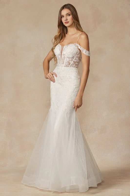 Mermaid Sweetheart Floor-Length Wedding Dress - Yihuiw by Yihuiw