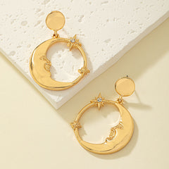 Simple Moon XINGX Earrings For Women