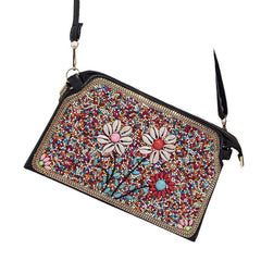 Mizhu Shell Flower Crossbody Bag