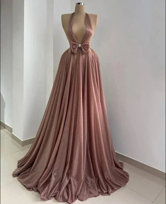 fashion sexy long satin prom dress evening dress simple gentle atmospheric and unique desi Bring summer colors to enhance whiteness by YiHuiw