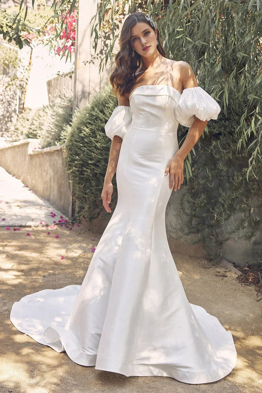 Mermaid Floor-Length Wedding Dress - Yihuiw by Yihuiw
