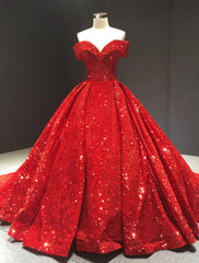 Wedding Dresses Court Train Ball Gown Short Sleeve Off Shoulder Lace With Pleats Sequin Bridal Gowns