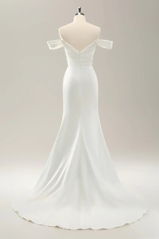 Mermaid Floor-Length Wedding Dress - Yihuiw by Yihuiw