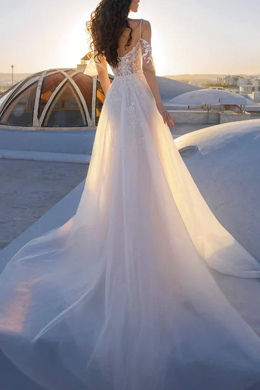 Mermaid Sweetheart Floor-Length Wedding Dress - Yihuiw by Yihuiw