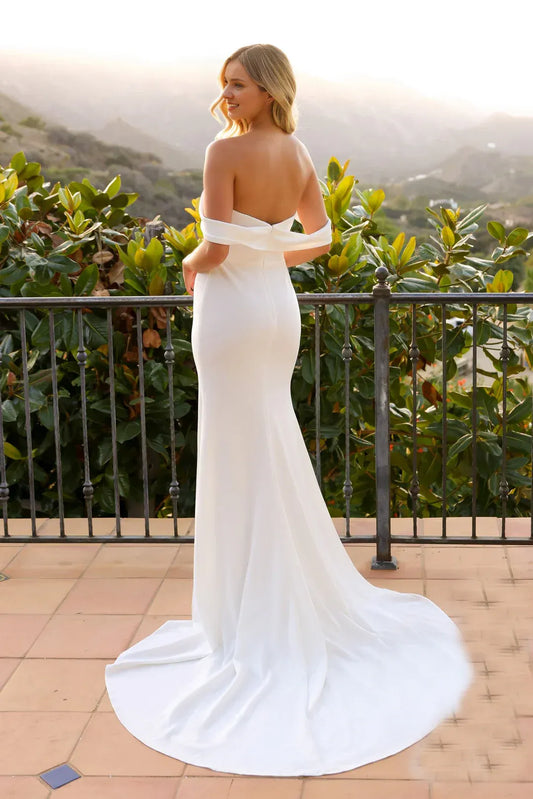 Mermaid Floor-Length Wedding Dress - Yihuiw by Yihuiw