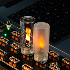 LED Simulation Flame Atmosphere Flame Candle Light