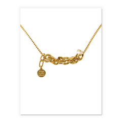 Hip Hop Clavicle Chain Fashion Gold Female Necklace