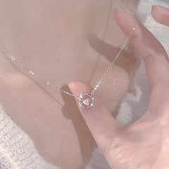 Beating Heart Necklace Women's Pendant High Sense Niche