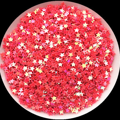 3mm five-pointed star sequin nail patch