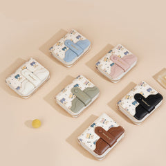 Short Little Bear Cartoon Printed Women's Wallet