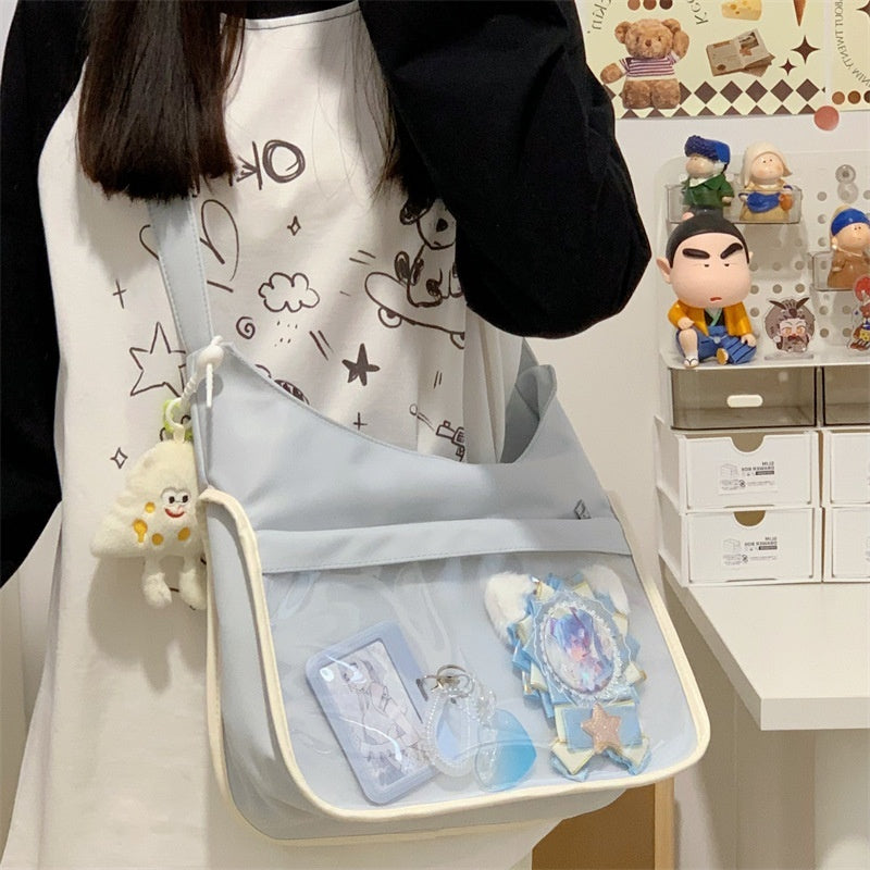 Cute Campus Crossbody Bag Women's Leisure Commute Shoulder