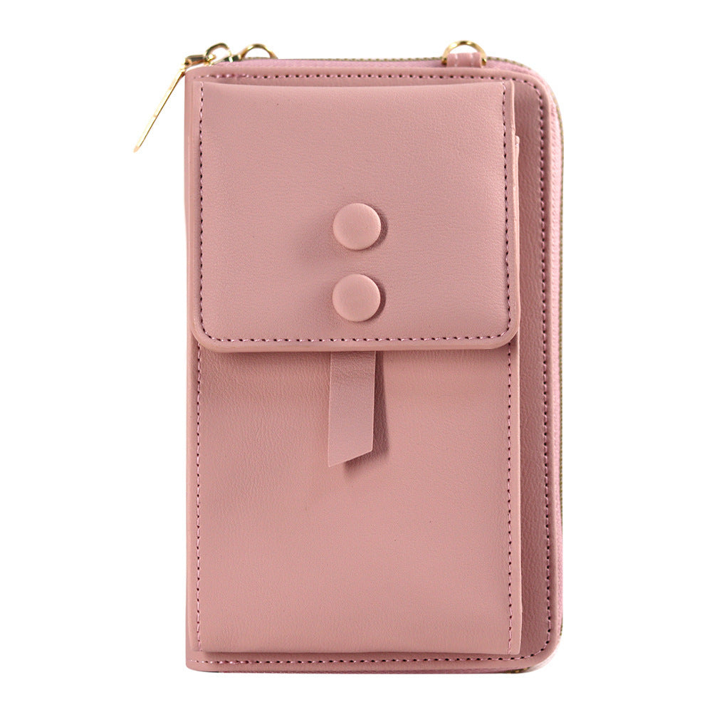 Women's Bag Shoulder Crossbody Pannier Bag Solid Color Simple Student Multi-purpose Package