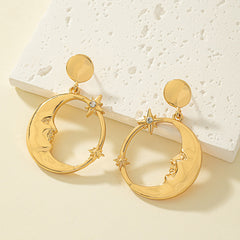 Simple Moon XINGX Earrings For Women