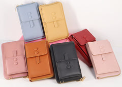 Women's Bag Shoulder Crossbody Pannier Bag Solid Color Simple Student Multi-purpose Package