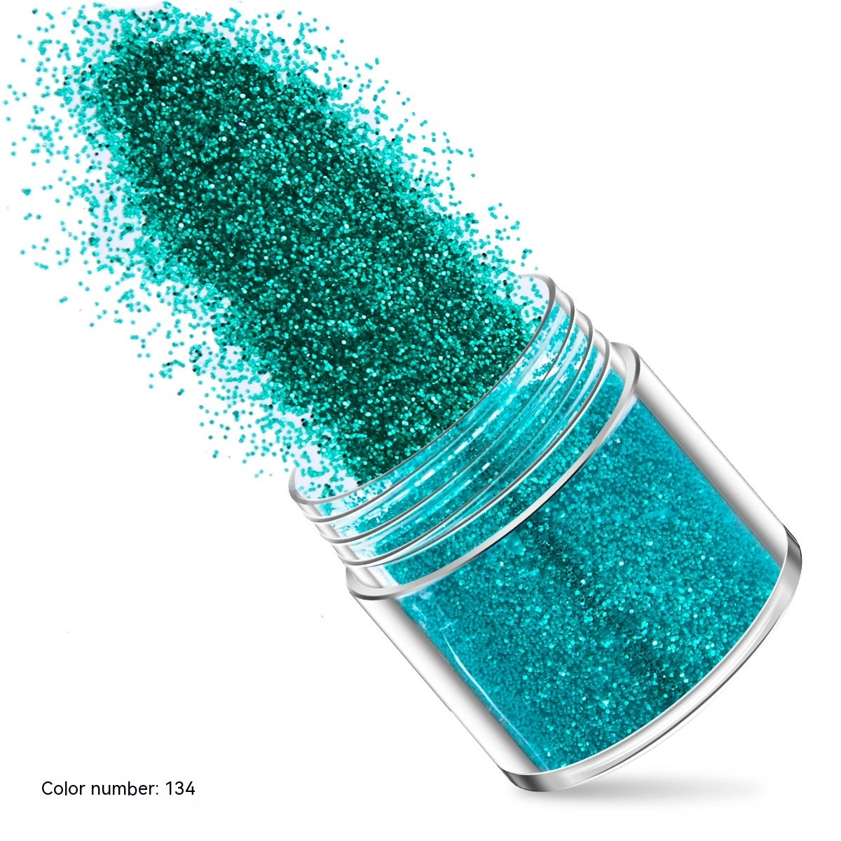 Green Manicure Set 12 Colors Mixed Nail Sequins Glitter Powder Gradient Laser Powder