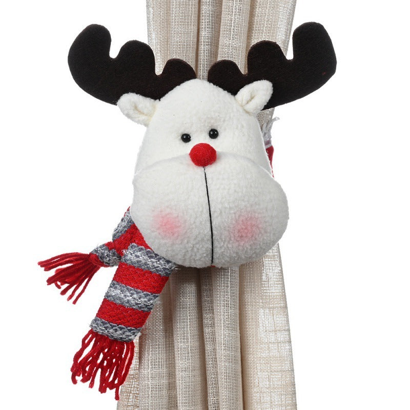Christmas Rubber Band Curtain Buckle Christmas Decoration Supplies