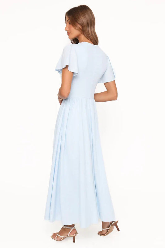 A-Line Floor-Length Wedding Dress - Yihuiw by Yihuiw