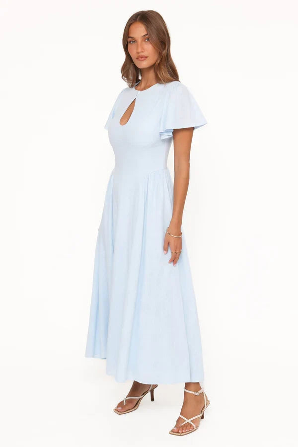 A-Line Floor-Length Wedding Dress - Yihuiw by Yihuiw