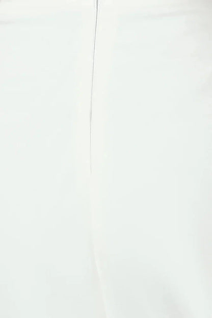 A white camisole short skirt with a thin camisole design and a slit design on the side, suitable for summer travel, dating, etc by YiHuiw