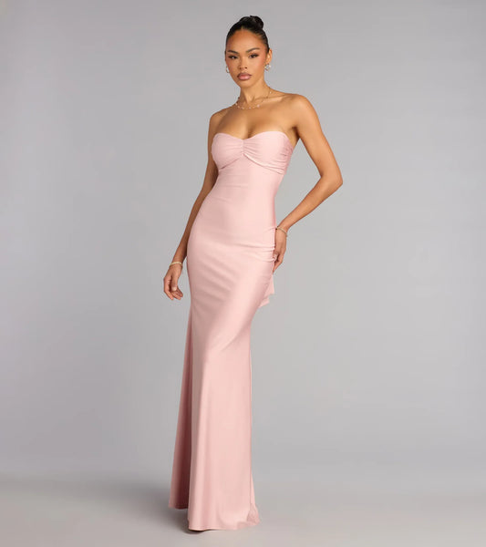 Mermaid Sweetheart Cutout Floor-Length Wedding Dress - Yihuiw by Yihuiw