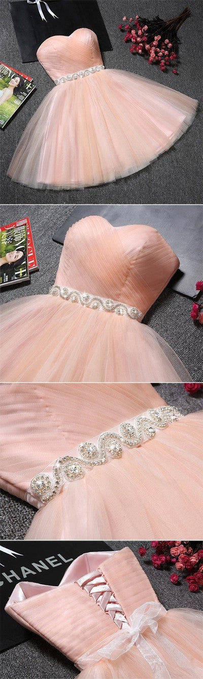 Satin Light blue Simple Short Prom Dress Mini Homecoming dress for teens Cocktail Dresses simple gentle atmospheric and unique desi Bring summer colors to enhance whiteness by YiHuiw