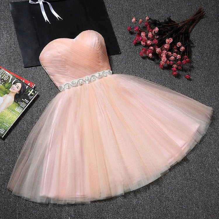 Satin Light blue Simple Short Prom Dress Mini Homecoming dress for teens Cocktail Dresses simple gentle atmospheric and unique desi Bring summer colors to enhance whiteness by YiHuiw
