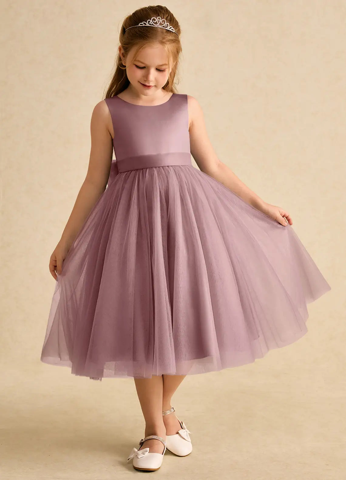 A-Line Sleeveless Midi Formal Dress - Yihuiw by Yihuiw
