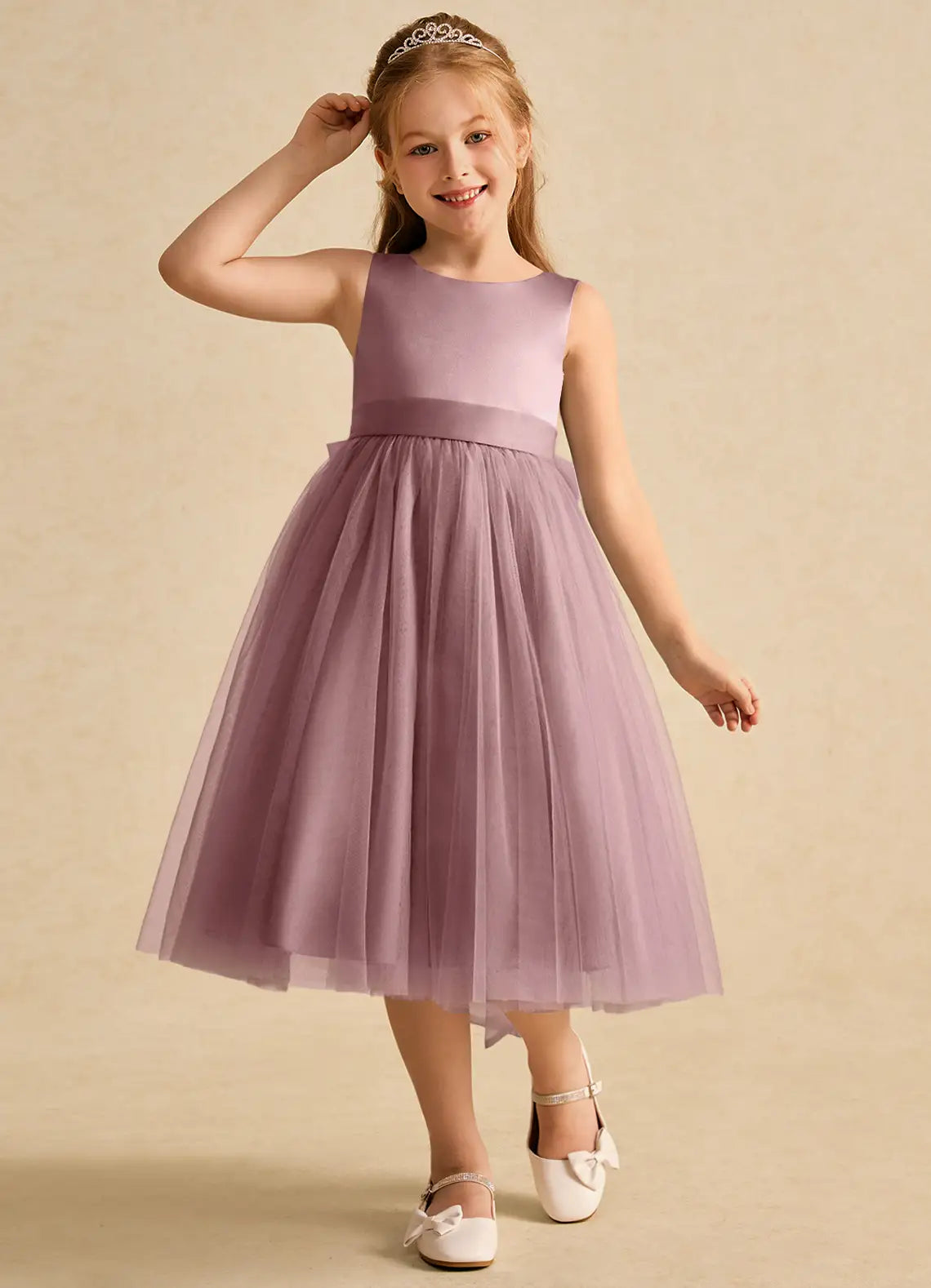 A-Line Sleeveless Midi Formal Dress - Yihuiw by Yihuiw