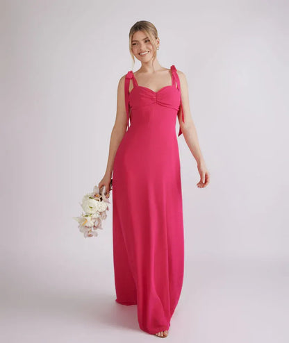 A-Line Sweetheart Chiffon Wedding Dress - Yihuiw by Yihuiw