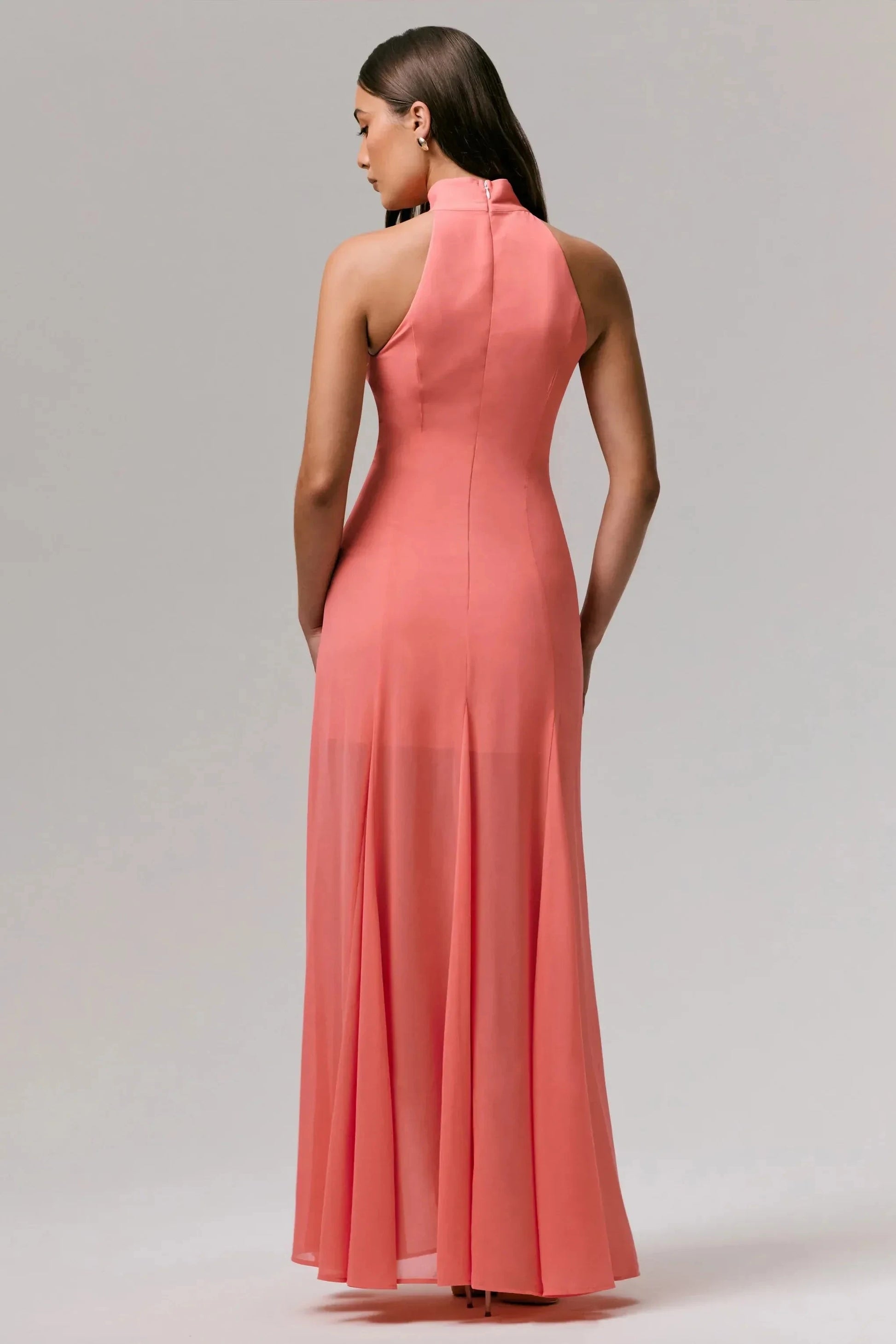 Charming Mermaid High Neck Sleeveless Lace Embellished Floor Length Prom Dress by YiHuiw