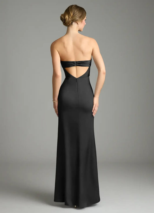 Mermaid Strapless Floor-Length Evening Dress - Yihuiw by Yihuiw