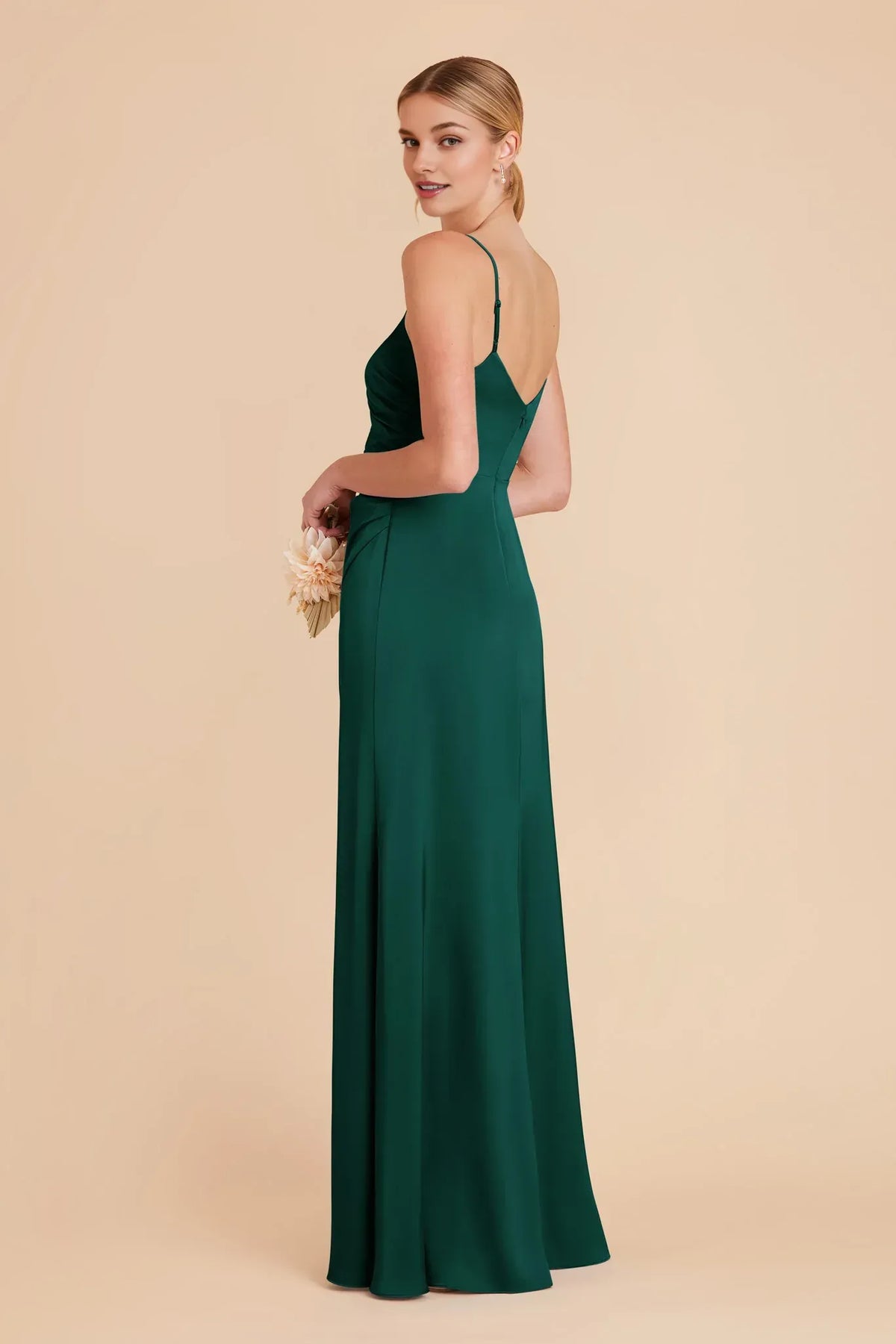 Mermaid V-Neck Floor-Length Wedding Dress - Yihuiw by Yihuiw