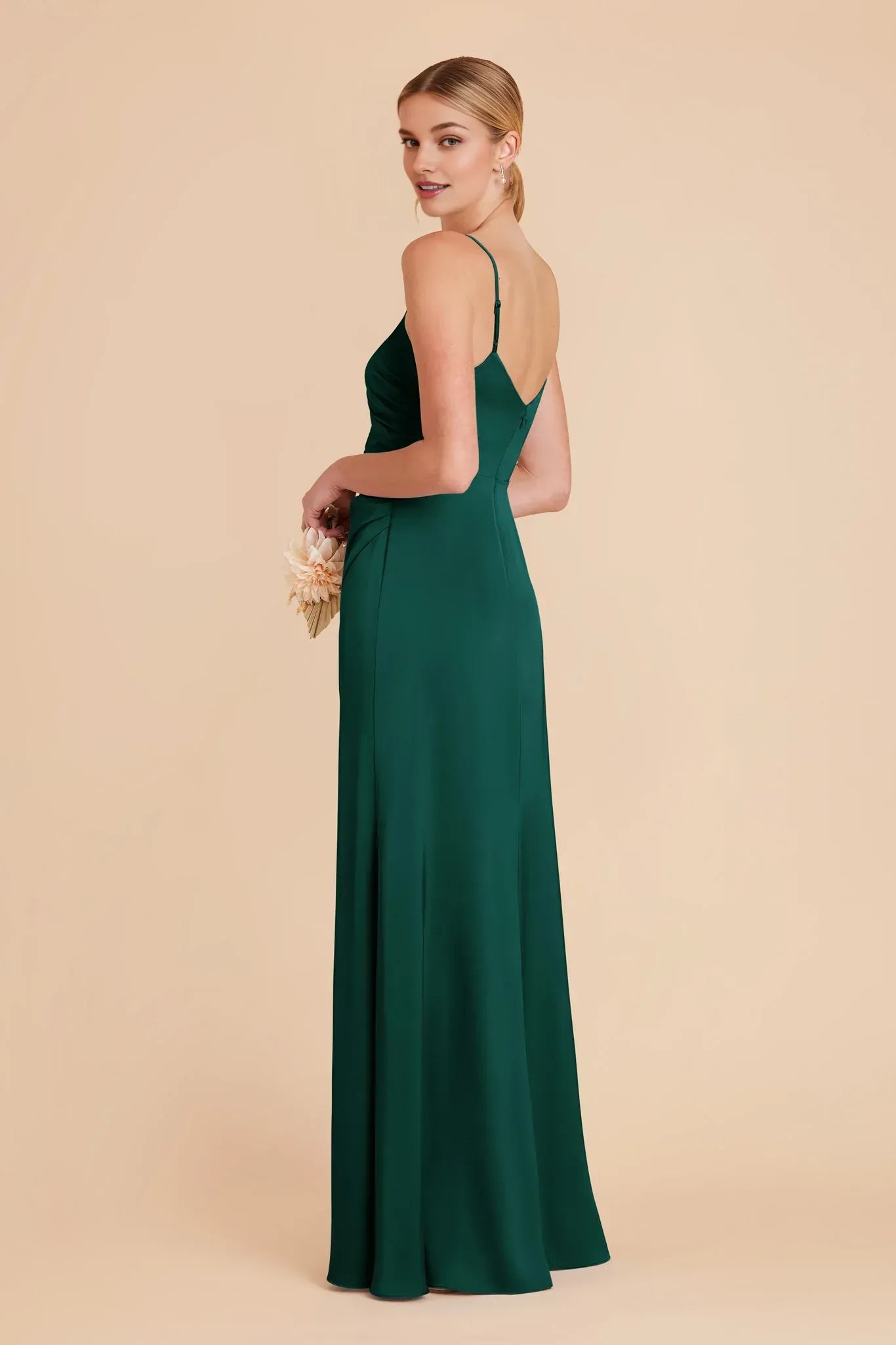 Mermaid V-Neck Floor-Length Wedding Dress - Yihuiw by Yihuiw