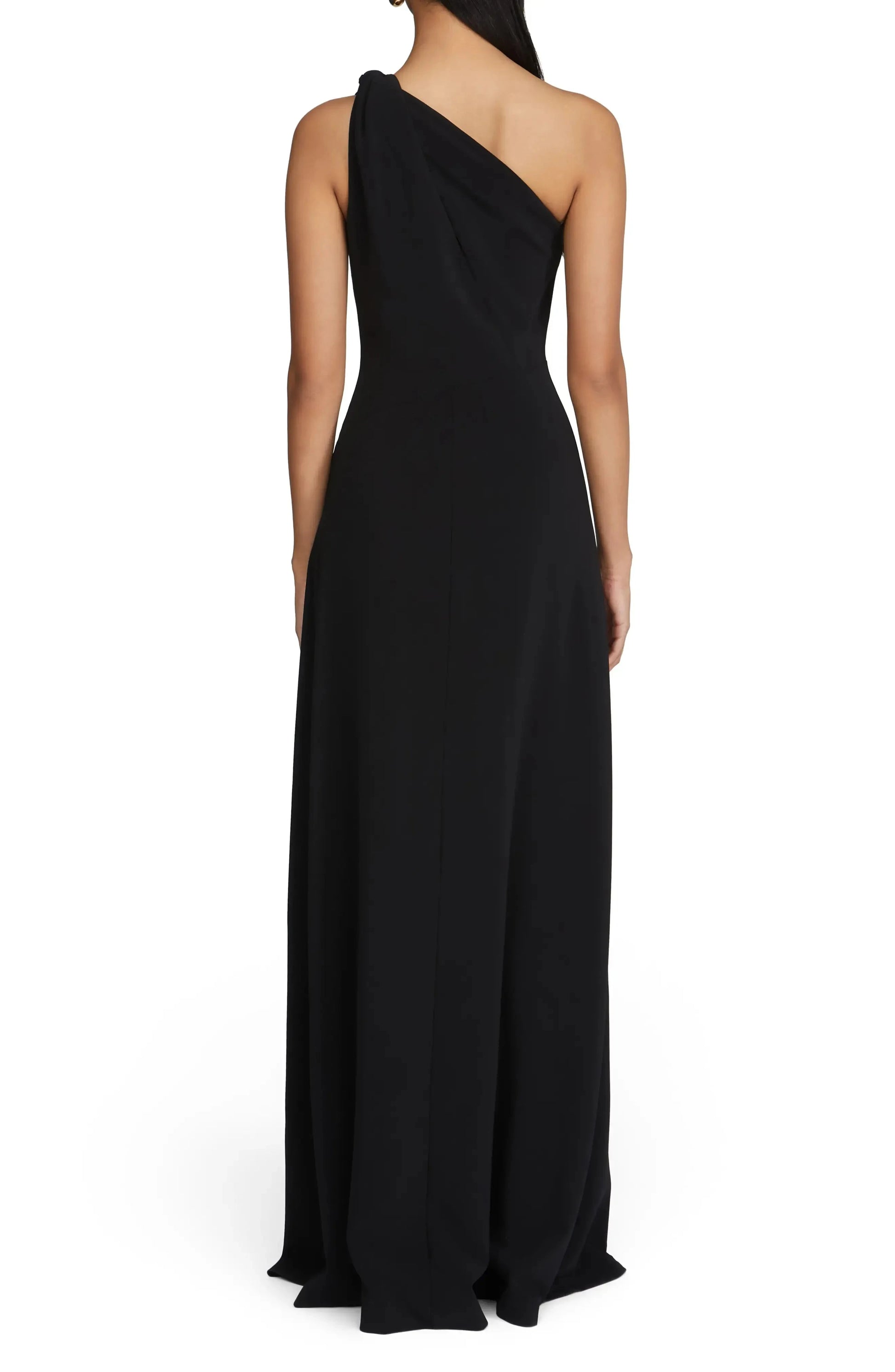 Chic Sheath One Shoulder Cut Out Sleeve Zip Back Maxi Hot Sale Evening Dress by YiHuiw