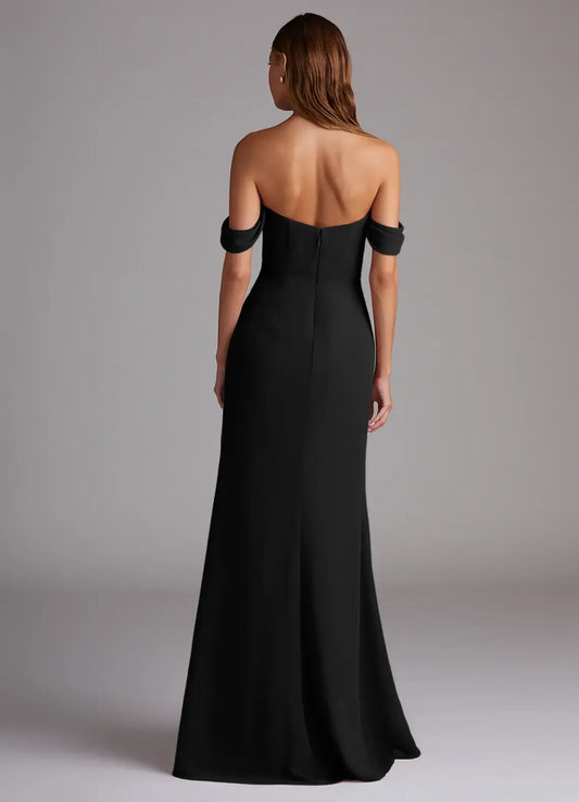 Mermaid Sleeveless Floor-Length Evening Dress - Yihuiw by Yihuiw