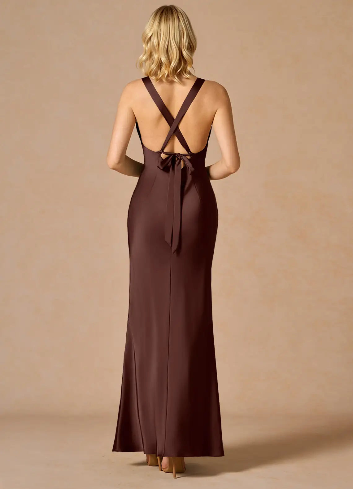 Mermaid Floor-Length Wedding Dress - Yihuiw by Yihuiw